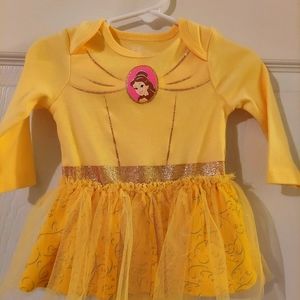 Baby Disney Belle Dress 6 to 9 months
